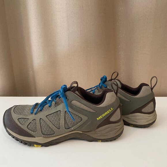 Merrell Women’s Hiking Shoes Size 7‎ Gray Trail Outdoor Sneakers - Picture 7 of 8